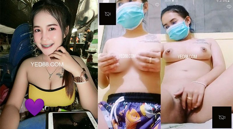 คลิปหลุดสาวสักน่ารักโดนแฟนเก่าปล่อยคลิปคอลเสียว