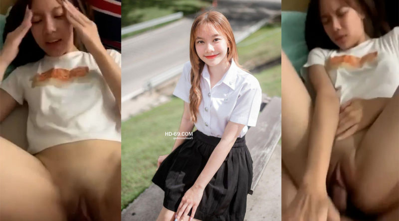 คลิปเย็ดนักศึกษาไทยโดนแฟนถ่ายคลิปเก็บไว้ น่ารักแคมหีเนียนไร้ขน โยกเอวร่อนควยครางเสียวหีเบาๆดูแล้วเงี่ยนมาก